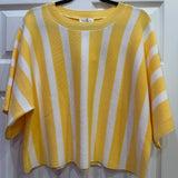 Stripe Me Yellow Top