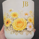 Lemon Flowers Candle