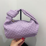 Faux Woven Handbag