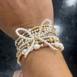 Pearl Bow Bracelet