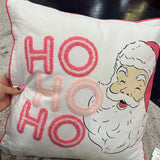 Ho Ho Ho Santa Pillow