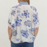 Dolman Floral Blouse