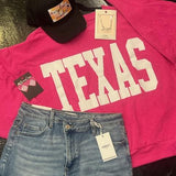 Oversize Texas Graphic Crewneck