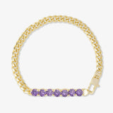 Julian Loves Amethyst Bracelet