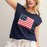 Stars & Stripes Knit Top