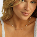 Perfect Pearl Infinity Necklace