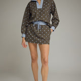 Clubhouse Polka Dot Skirt