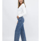 Pearl Studded Jeans