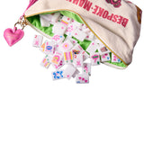 Pop Divas Bright White Mahjong Tiles