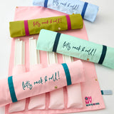Lt Pink Rack and Roll Rack Storage Bag