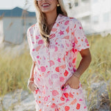 Seashell Pajama Short Set