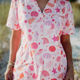 Seashell Pajama Short Set