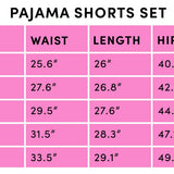 Seashell Pajama Short Set