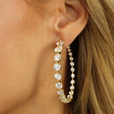She's an Icon 2" Hoop Earrings