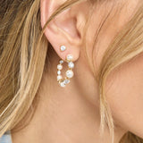 She's an Icon Pearl 1” Hoop Earrings
