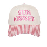 Sunkissed Pink Stripe Hat