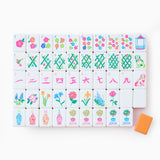 Sunset Mahjong Tile Set
