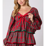 Plaid Christmas Dress