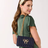 Tweed Bow Purse