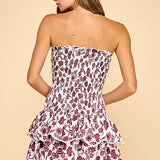 Flirty Ruffle Fit Flare Dress