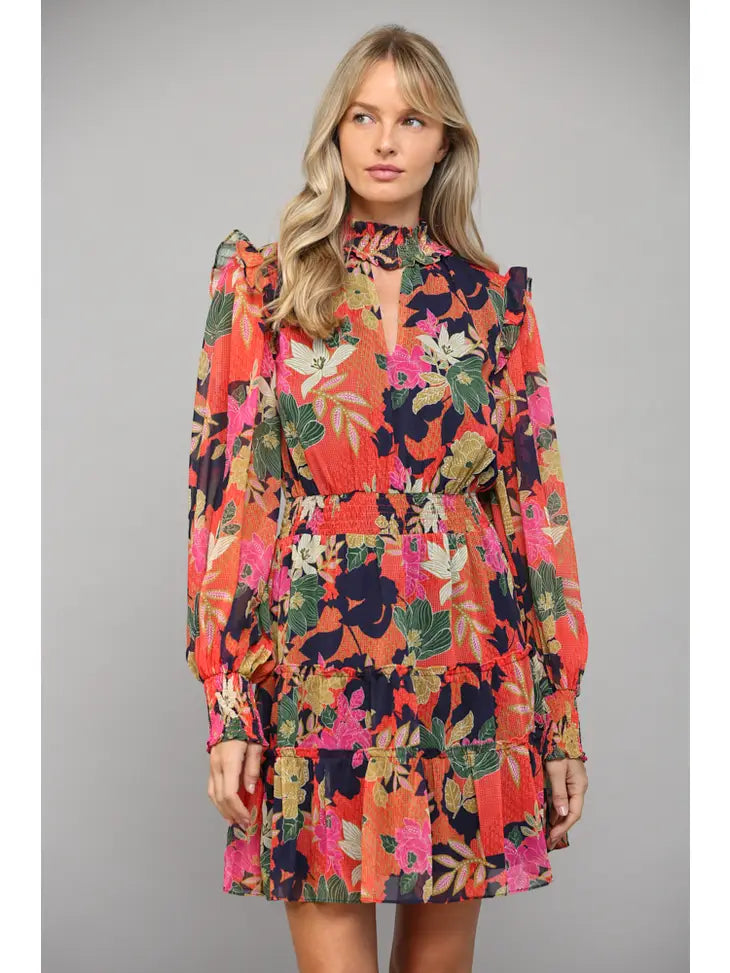 FLORAL FRONT KEYHOLE MINI