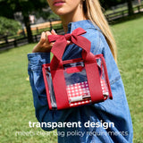 Case-Mate Stadium Bag Varsity Red Bow