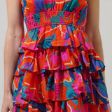 Tropics Mavey Ruffle Mini Dress