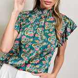 HUNTER PAISLEY TOP