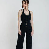 Come With Me Woven Jumpsuit