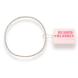 Silver Dainty w Gold Bar