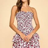 Flirty Ruffle Fit Flare Dress