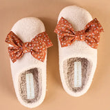Fall Bow Slippers