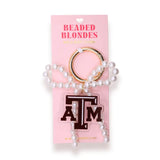 A&M Bag & Boot Charm Beaded Blondes