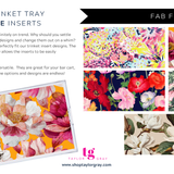 5.5x11 Fab Floral VOL 3 Tray Inserts