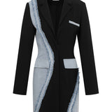 Denim Blazer Dress
