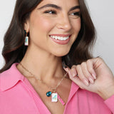 Bird Bam Rhinestone Drop Earrings