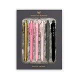 Antisocial Butterfly Pen Set