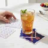 Acrylic Coaster Set–All-American