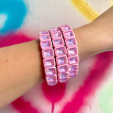 Baby Pink Bowie Bracelet