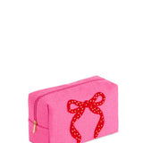 Red Bow Zip Bag