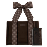 Case-Mate Espresso Polka Dot Tote Bag