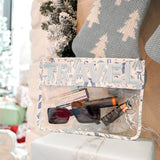 Blue Bow Travel Pouch