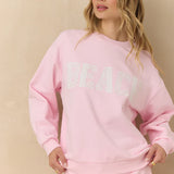 Beach Floral Crewneck