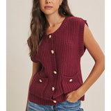 Chunky Sweater Vest