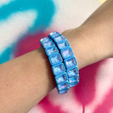 Blue Bowie Bracelet