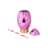 Pink Vintage Holiday Light Cup