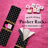 Bamboo Blossom Mahjong Rack & Pusher Set