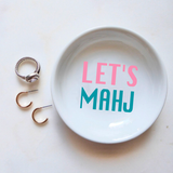 Let's Mahj Ring Dish