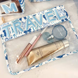 Blue Bow Travel Pouch