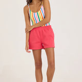 Cherry Essential Fleece Short